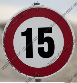 speed limit traffic signs